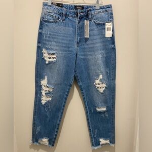 Buffalo David Bitton High-Rise Dayglow Jeans Women’s Size 30 NWT Distress Casual